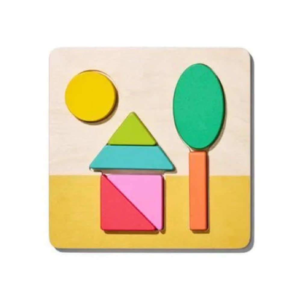 Puzzle from the Lovevery Helper Kit